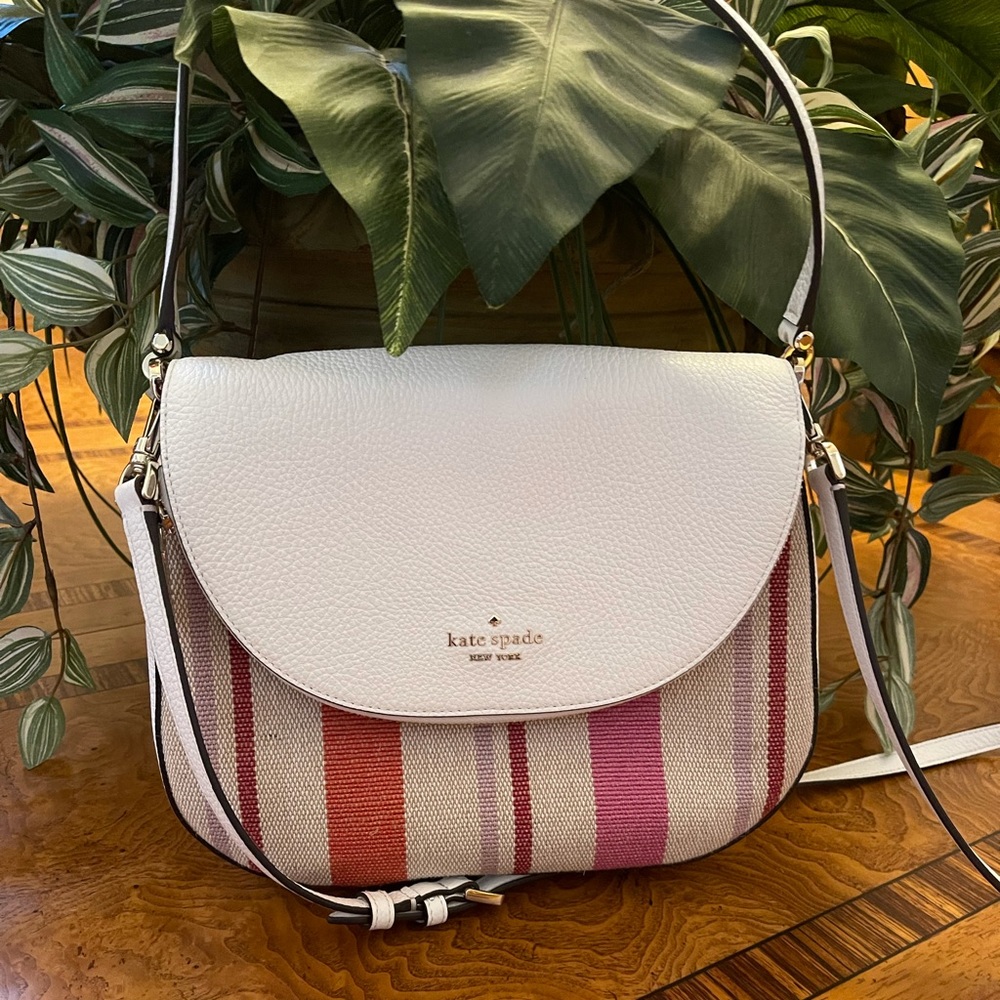 Kate Spade leather and multi color crossbody